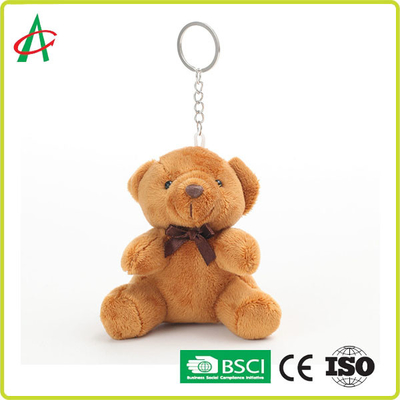 CPSIA প্লাশ ছোট টেডি বিয়ার কেরিং 10cm উচ্চতা