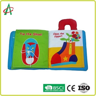আইএসও বিএসসিআই পরিবার প্রাথমিক শিক্ষা 3 ডি ক্লথ বুক পলিয়েস্টার ফ্যাব্রিক