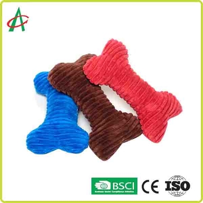 স্কুয়ার্স প্লাশ কুকুর হাড় খেলনা