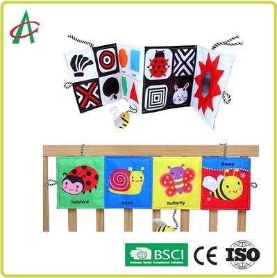 বাচ্চাদের মেশিনটি ধোয়াযোগ্য ফোল্ডেবল 58.5 সেমি নরম সংবেদনের বই