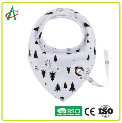 100% সুতি নবজাত শিশুর বিবিস 34x31CM প্যাসিফায়ার ক্লিপ সামঞ্জস্যযোগ্য