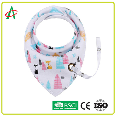 100% সুতি নবজাত শিশুর বিবিস 34x31CM প্যাসিফায়ার ক্লিপ সামঞ্জস্যযোগ্য