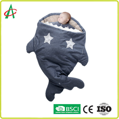 বিএসসিআই 90x60 সেমি বেবি শার্ক স্লিপিং ব্যাগ 0-12 মাস বছর বয়সী