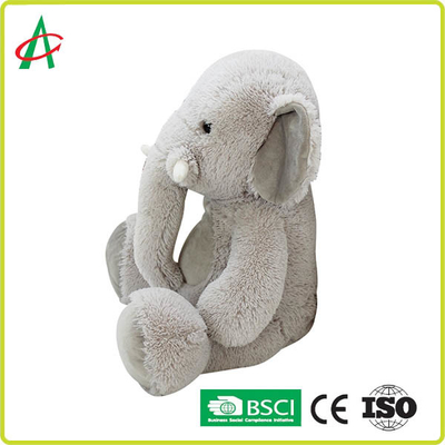 30cm গ্রে Cuddly স্টাফড হাতি প্লাশ খেলনা OEM গ্রহণযোগ্য