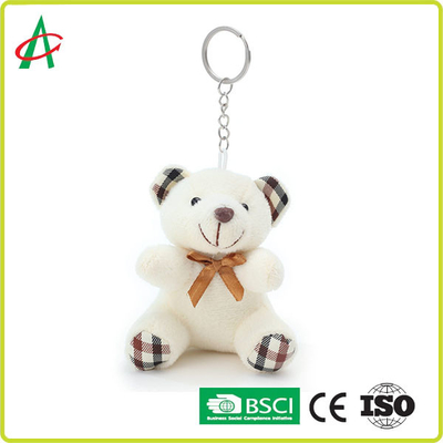 CPSIA প্লাশ ছোট টেডি বিয়ার কেরিং 10cm উচ্চতা