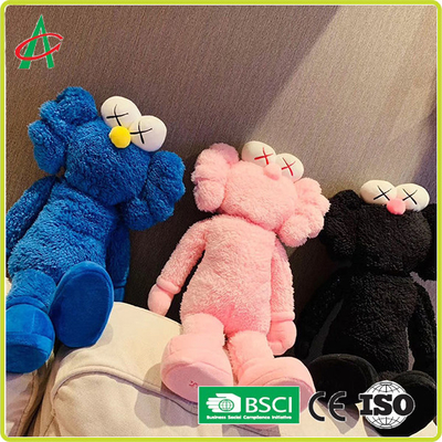ধোয়া BFF Kaws প্লাশ খেলনা বালিশ ছুটির উপহার হিসাবে