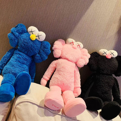 ধোয়া BFF Kaws প্লাশ খেলনা বালিশ ছুটির উপহার হিসাবে