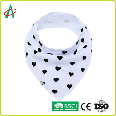 শিশু ছেলে এবং মেয়ের জন্য OEM 100% জৈব তুলো জলরোধী বিব