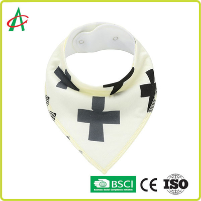 শিশু ছেলে এবং মেয়ের জন্য OEM 100% জৈব তুলো জলরোধী বিব