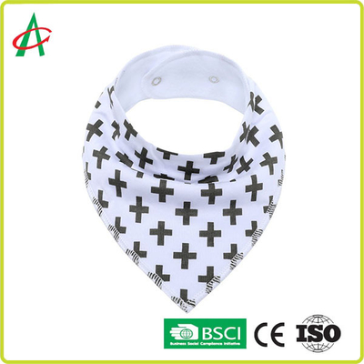 শিশু ছেলে এবং মেয়ের জন্য OEM 100% জৈব তুলো জলরোধী বিব