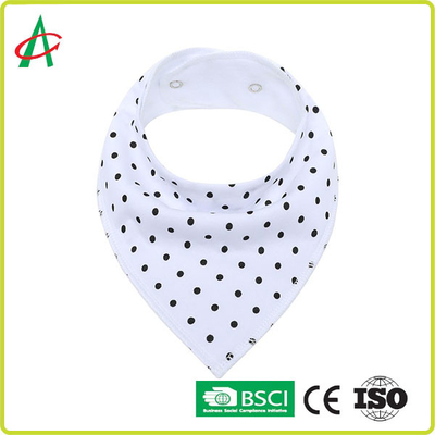 শিশু ছেলে এবং মেয়ের জন্য OEM 100% জৈব তুলো জলরোধী বিব