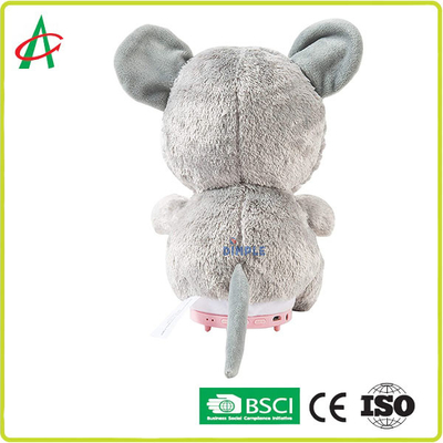 CE 8'' ওয়্যারলেস স্পিকার সহ ননটক্সিক মিউজিক্যাল মাউস স্টাফড প্রাণী